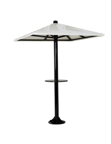 Parasol miejski dla palaczy